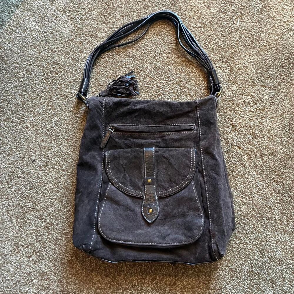 Coldwater-creek Women's Brown and Grey Bag